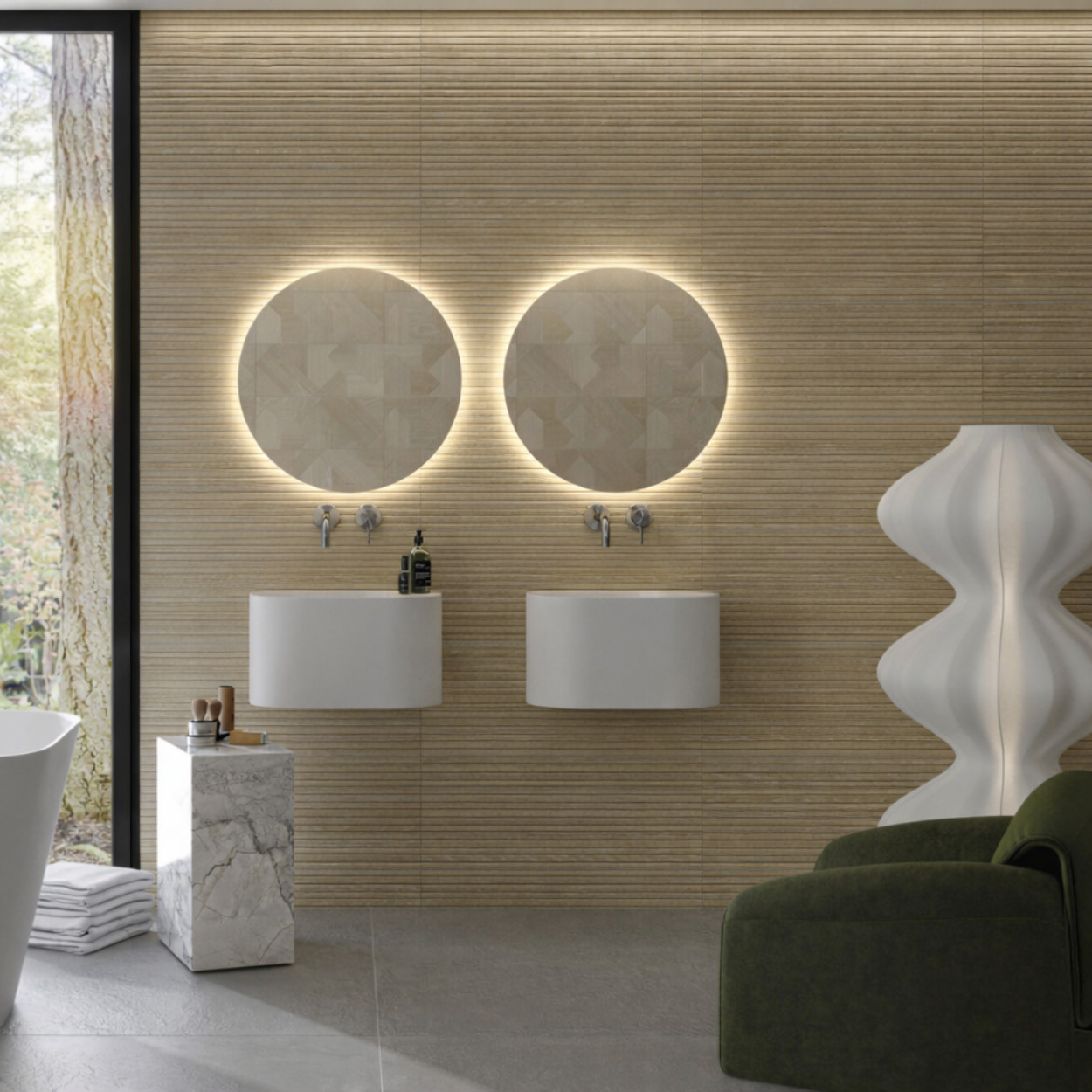 Cifre Ceramica Valkiria Oak Esir Wandtegel 30x75cm